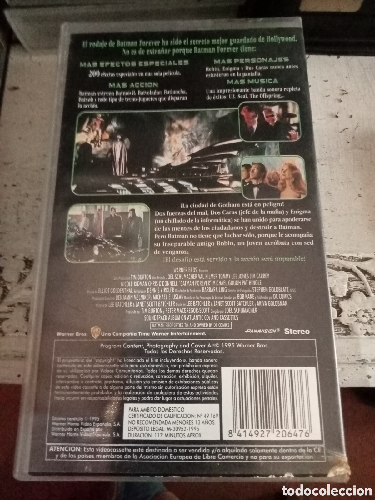 Cine: VHS Batman forever 1995 - Foto 2