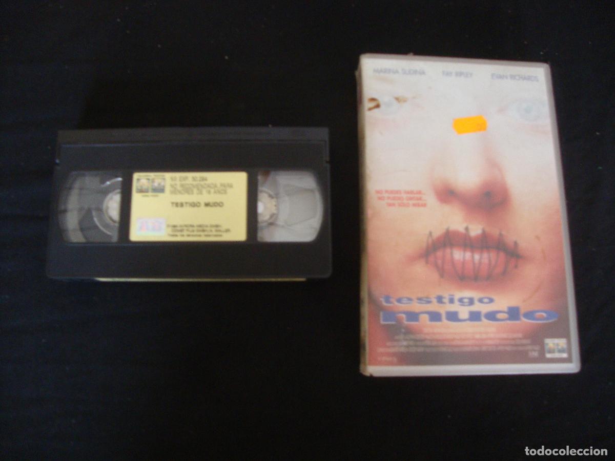 Cine: VIDEO VHS TESTIGO MUDO
