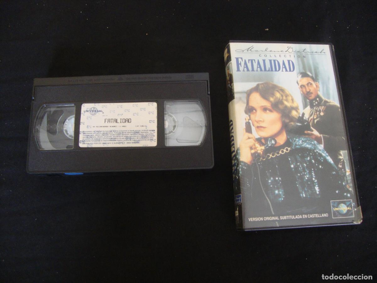 Cine: VIDEO VHS FATALIDAD VERSION ORIGINAL SUBTITULADA CASTELLANO