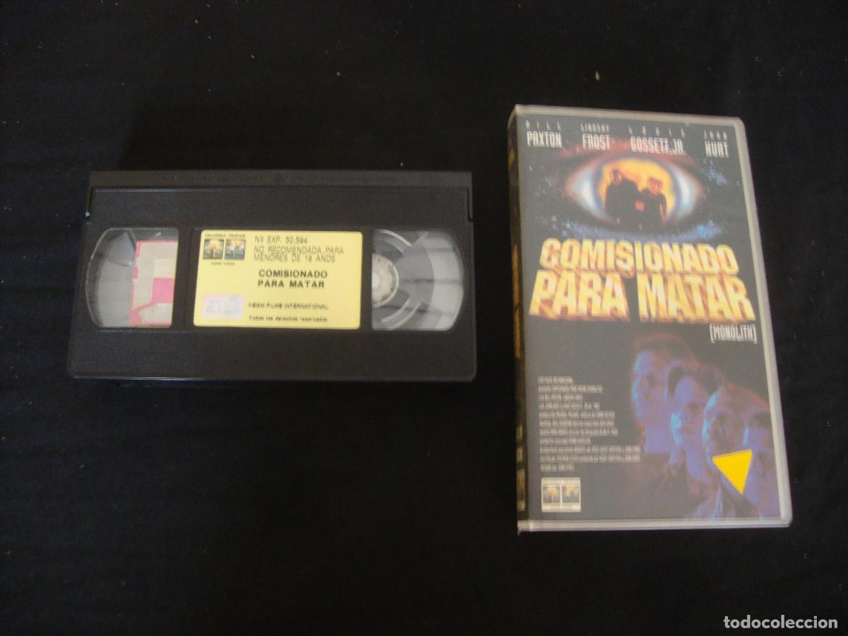 Cine: VIDEO VHS COMISIONADO PARA MATAR