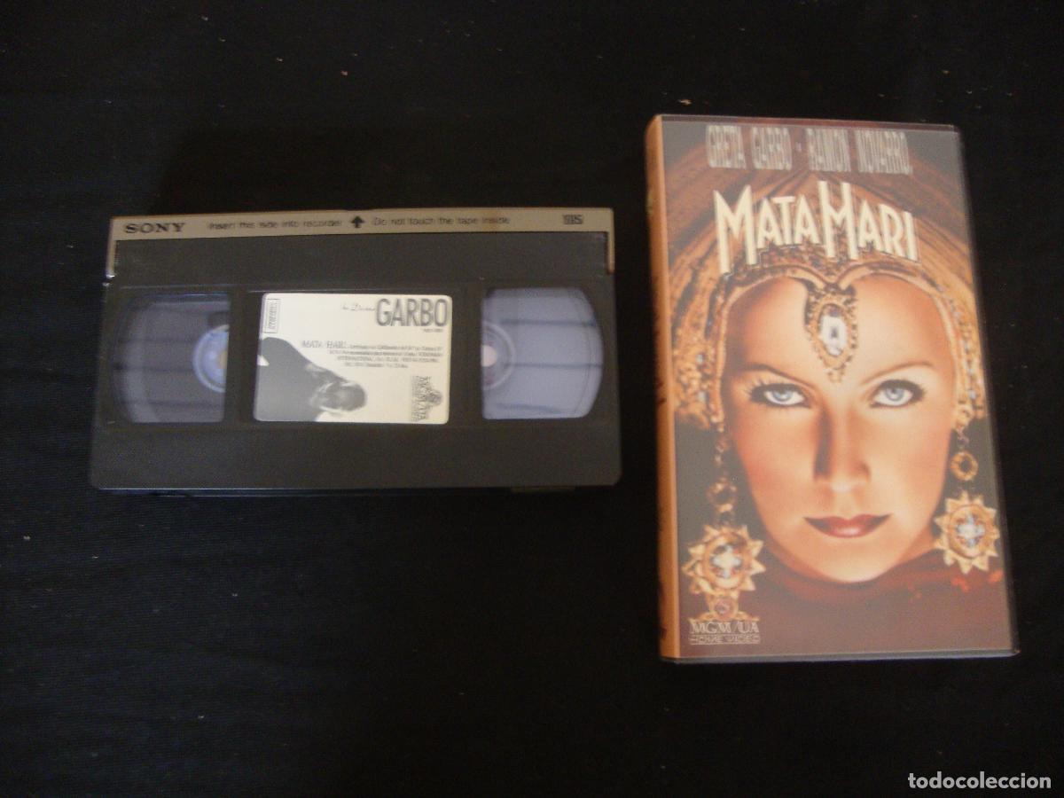 Cine: VIDEO VHS MATA HARI GRETA GARBO