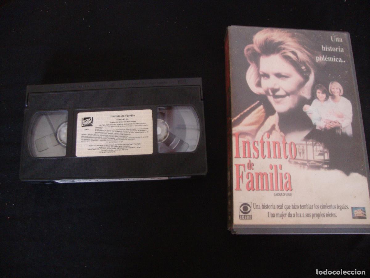 Cine: VIDEO VHS INSTINTO DE FAMILIA