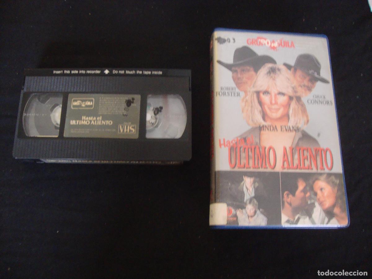 Cine: VIDEO VHS HASTA EL ULTIMO ALIENTO