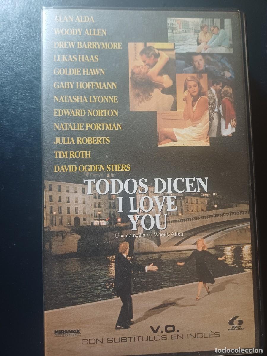 Cine: Todos dicen I love you. Alan Alda, Woody Allen, Drew Barrymore, Goldie Hawn, Julia Roberts