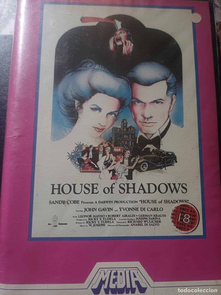 Cine: House of shadows. Leonor Manso, John Gavin, Yvonne De Carlo, Robert Airaldi, Mecha Ortiz.