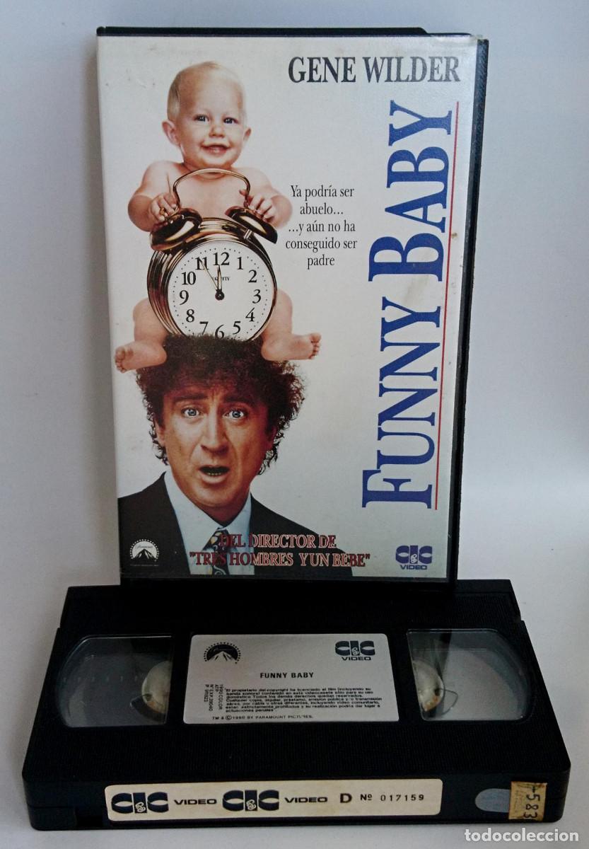 Cine: FUNNY BABY DE GENE WILDER EN VHS EN CAJA GRANDE DE C&C VIDEO