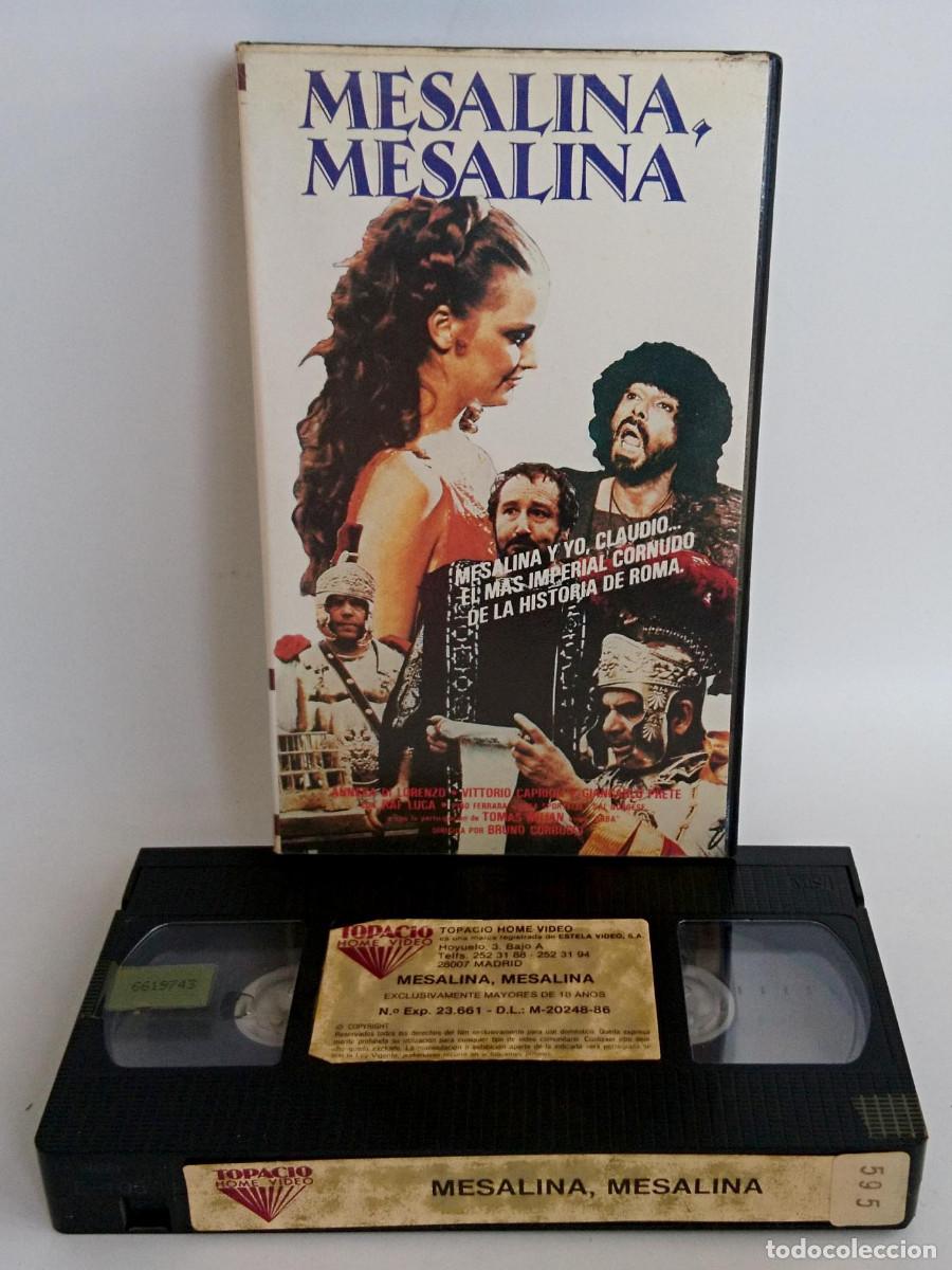 Cine: MESALINA MESALINA EN VHS TOPACIO HOME VIDEO