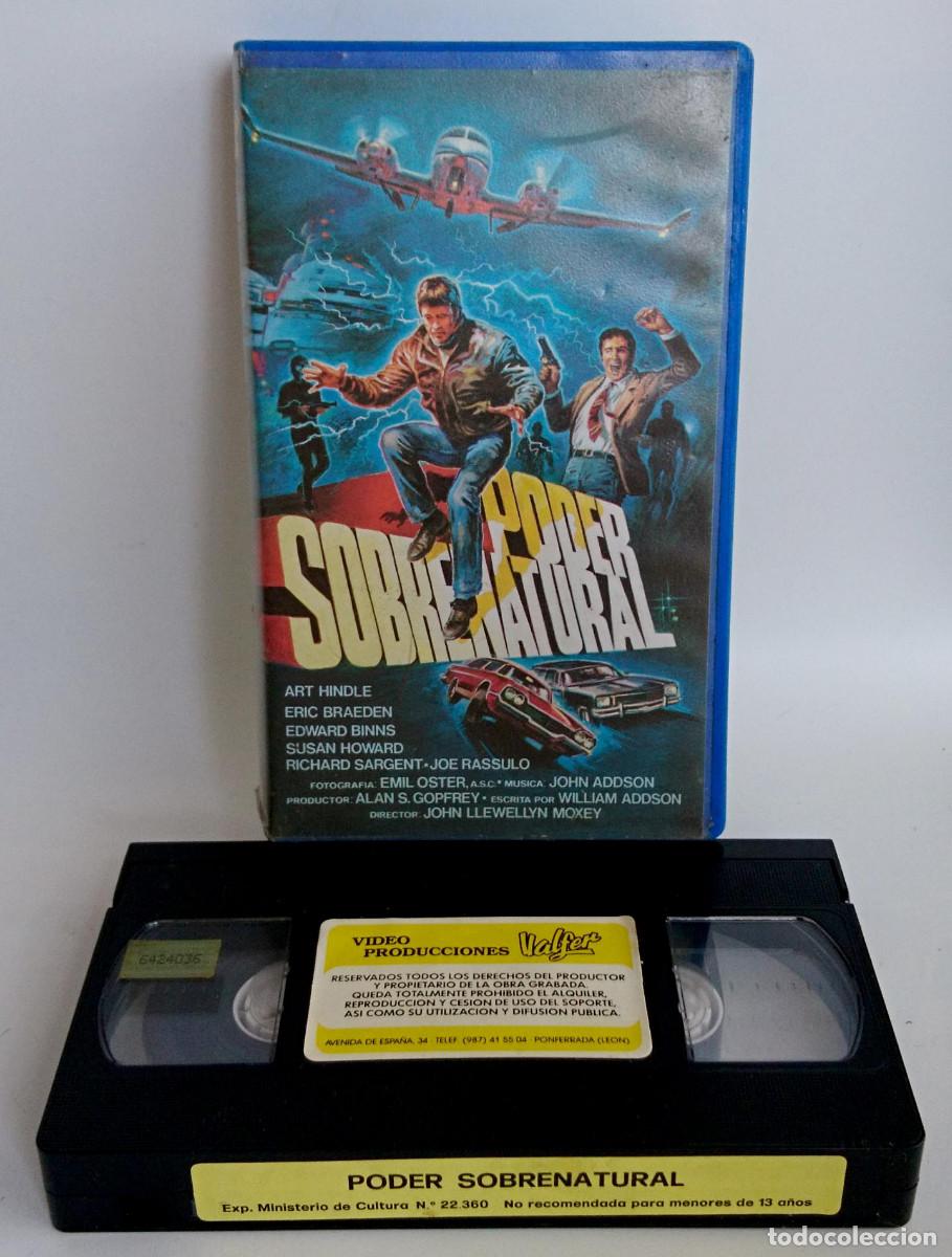 Cine: PODER SOBRENATURAL EN VHS CON CAJA DE VALFER