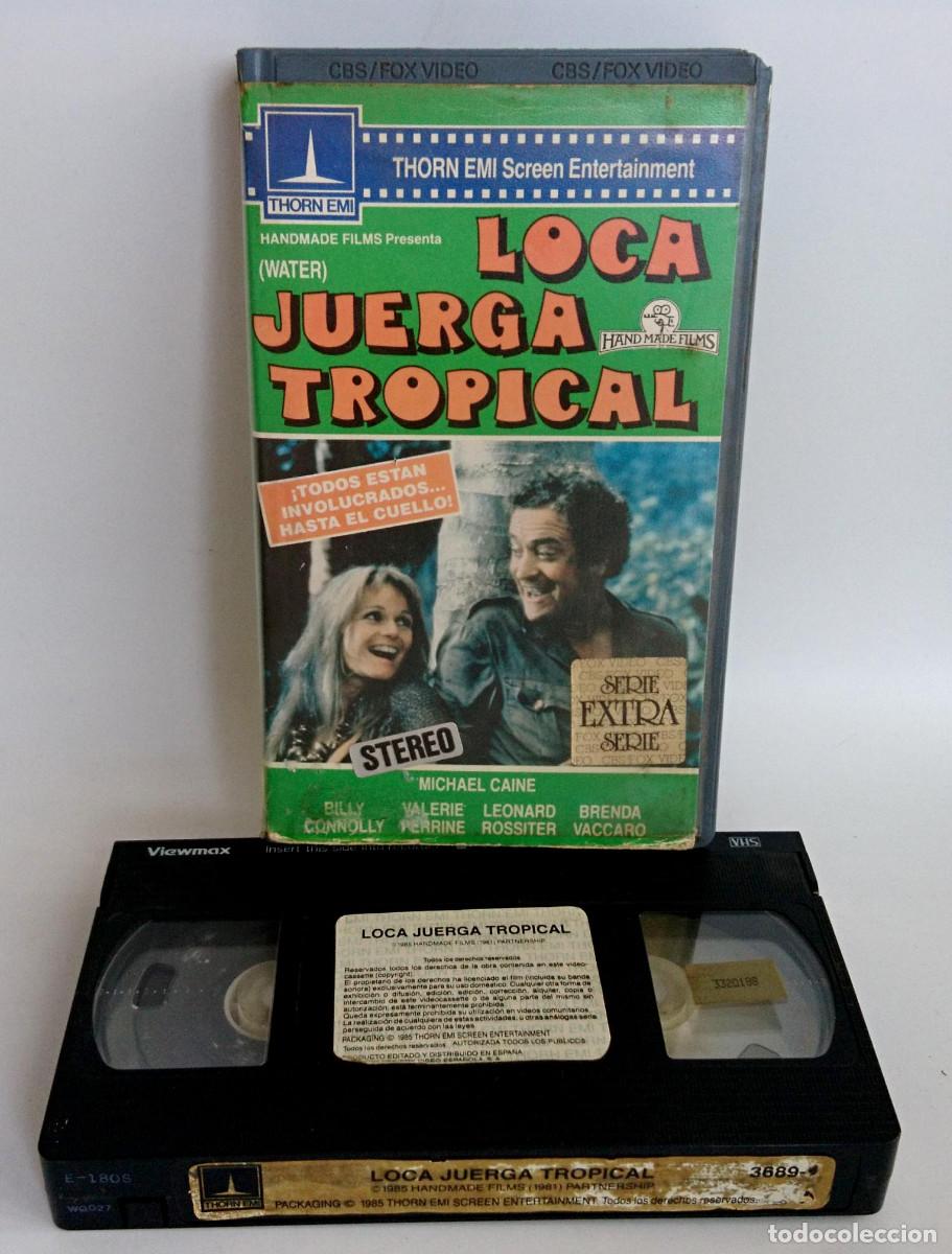 Cine: LOCA JUERGA TROPICAL EN VHS CON CAJA DE CBS FOX