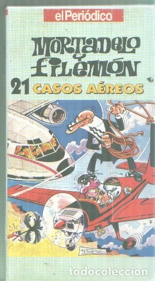 Cine: VHS, El Periodico numero 21 : Mortadelo y Filemon &nbsp;Casos aereos