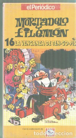 Cine: VHS, El Periodico numero 16 : Mortadelo y Filemon La venganza de Ten-Go-Pis&nbsp;