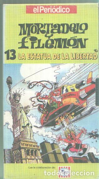 Cine: VHS, El Periodico numero 13 : Mortadelo y Filemon La estatua de la libertad &nbsp;