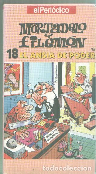 Cine: VHS, El Periodico numero 18 : Mortadelo y Filemon &nbsp;El ansia de poder