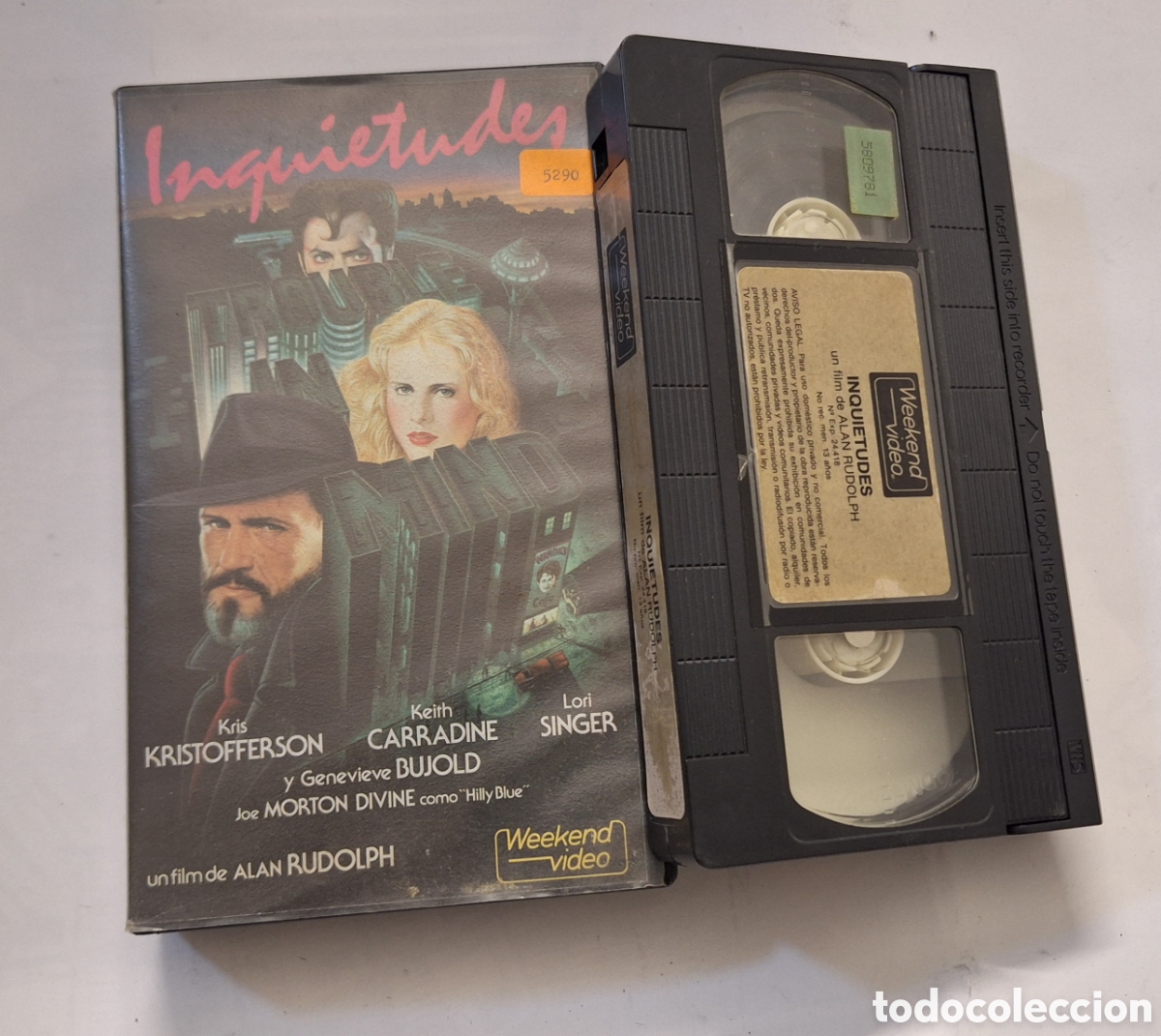 Cine: Inquietudes VHS Lori Singer