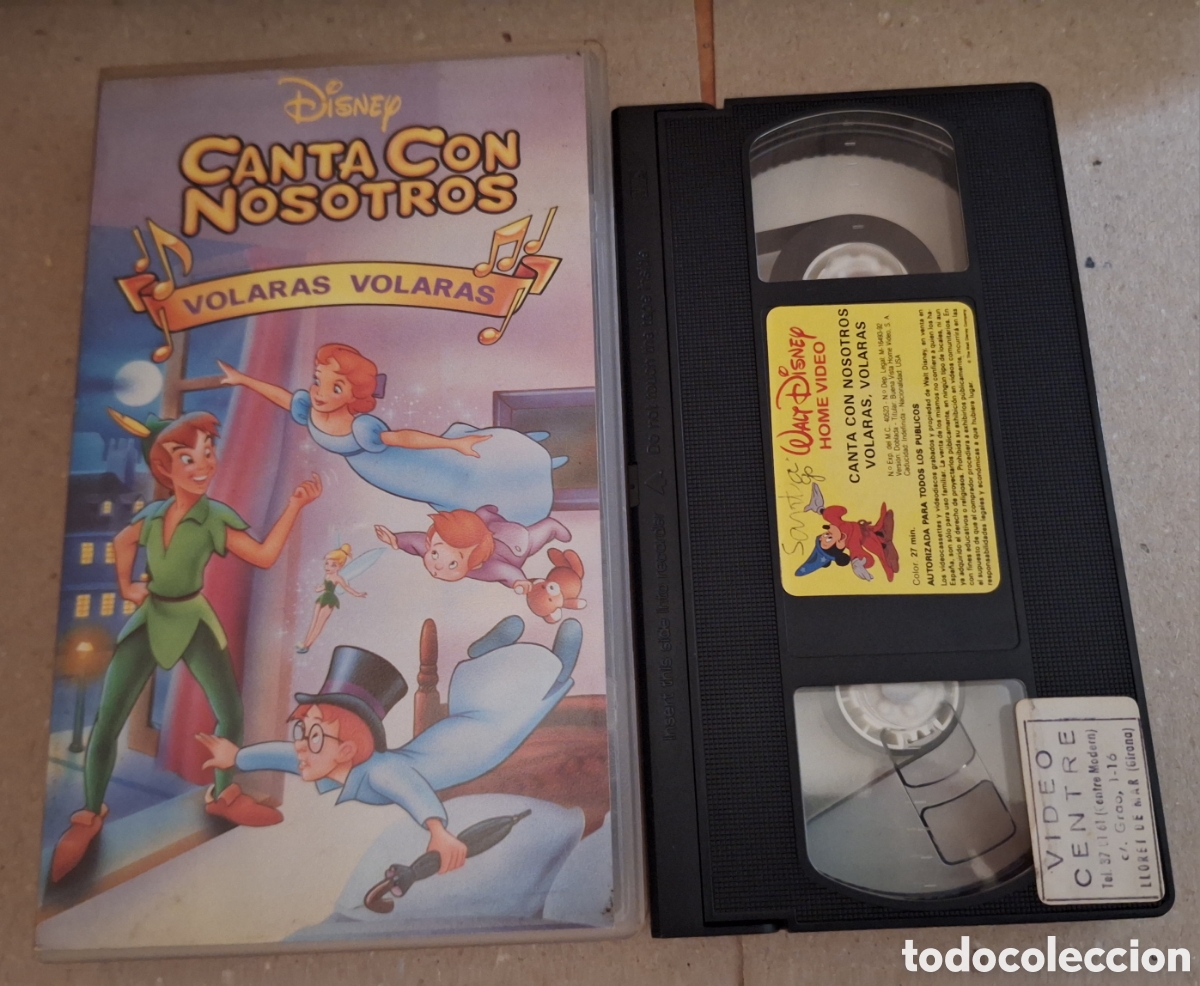 Cine: Canta con Nosotros Volaras Volaras VHS Disney