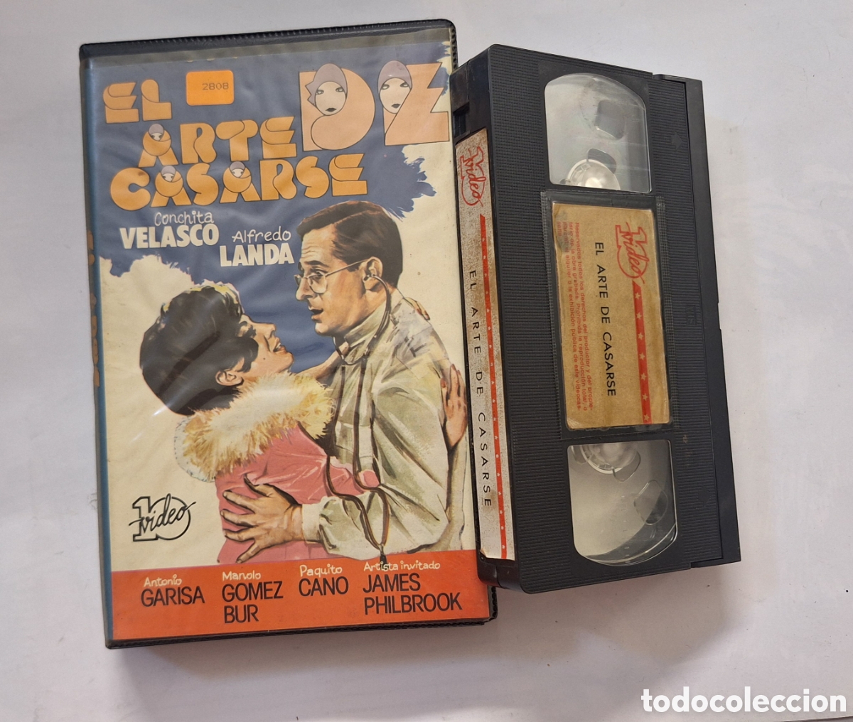 Cine: El Arte de Casarse VHS Concha Velasco