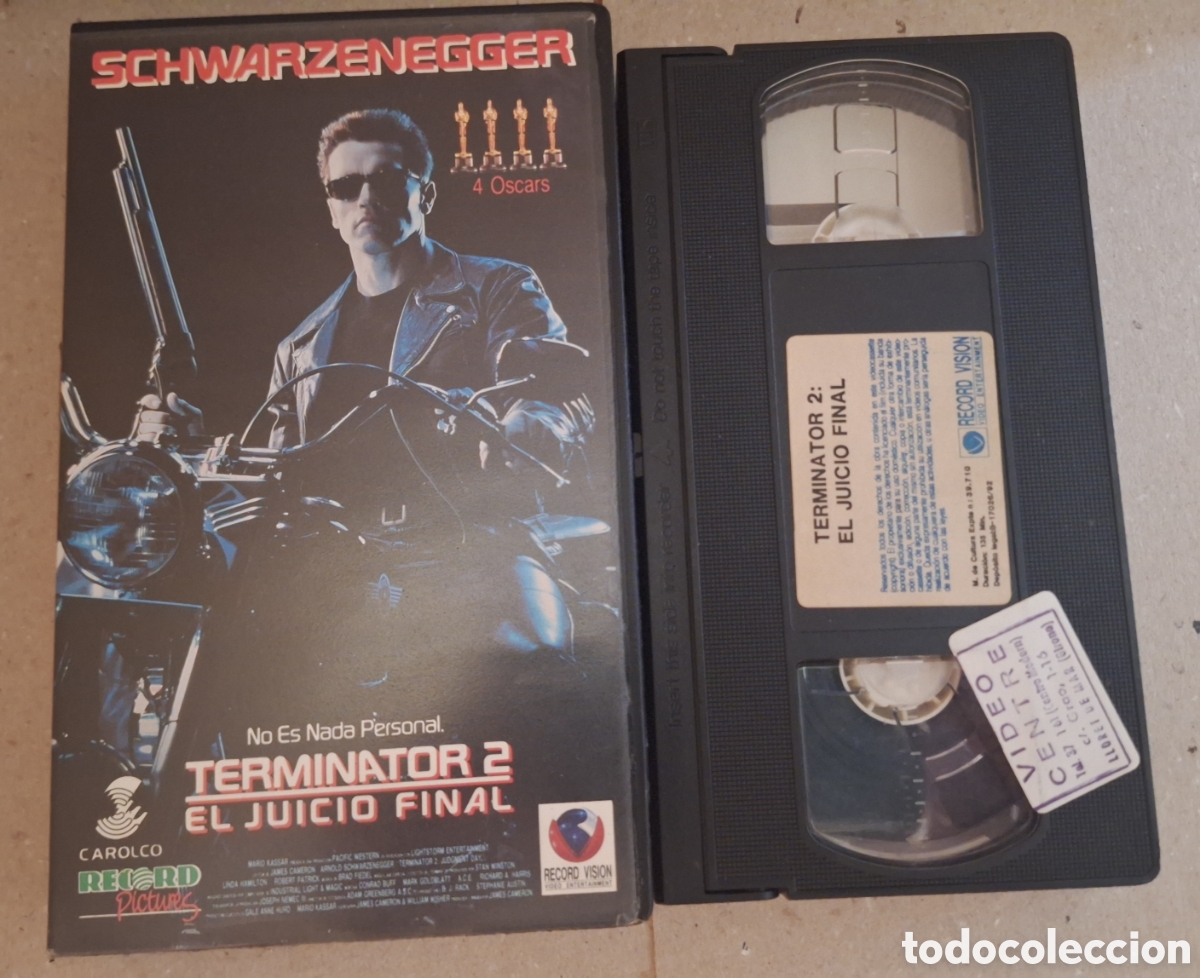 Cine: Terminator 2 VHS Record Vision