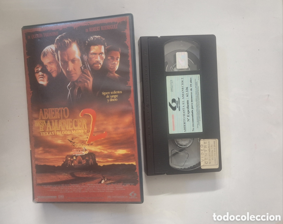 Cine: Abierto hasta el Amanecer 2 VHS