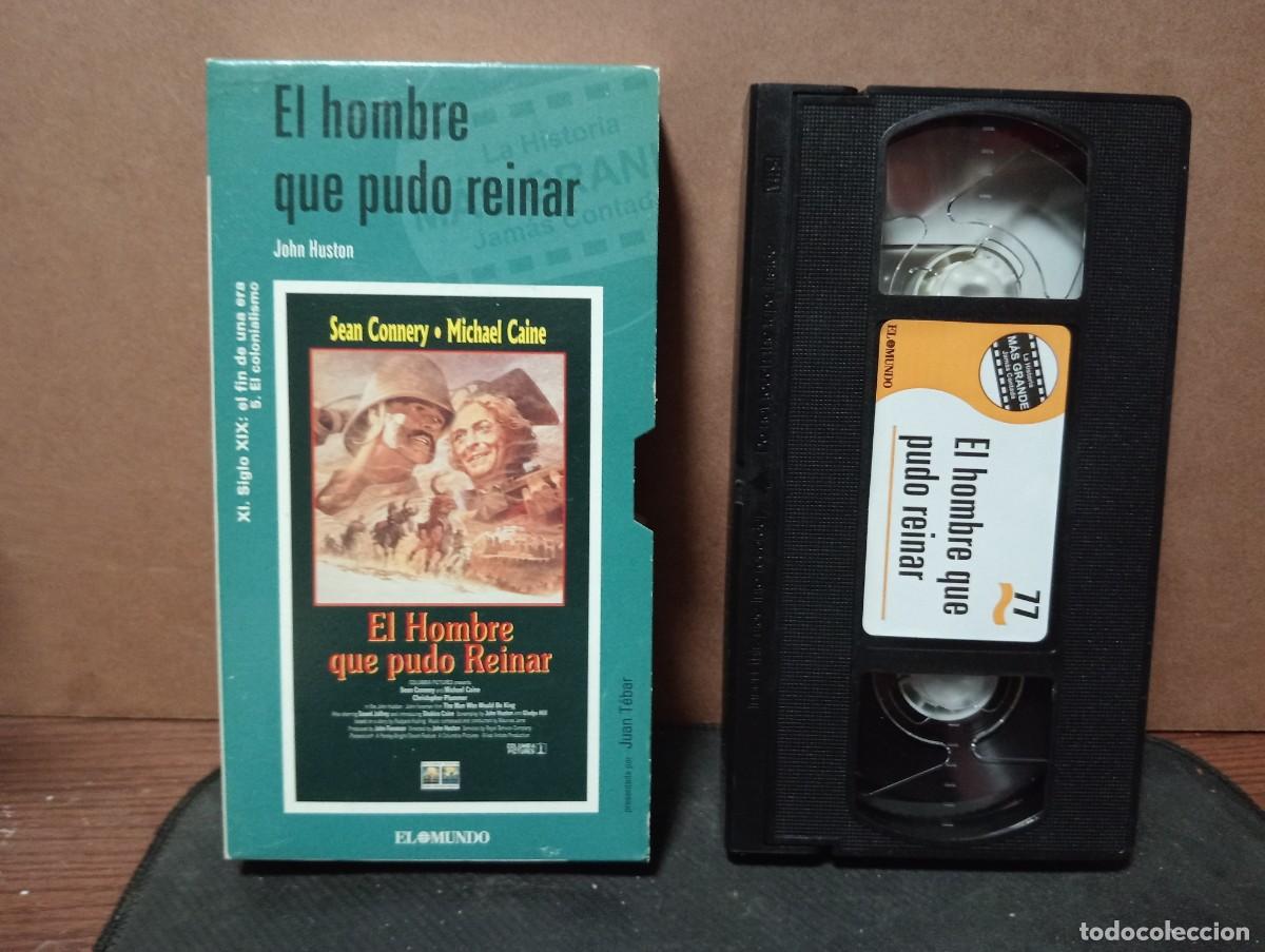 Cine: Pelicula vhs &rdquo;El hombre que pudo reinar &rdquo; como nueva