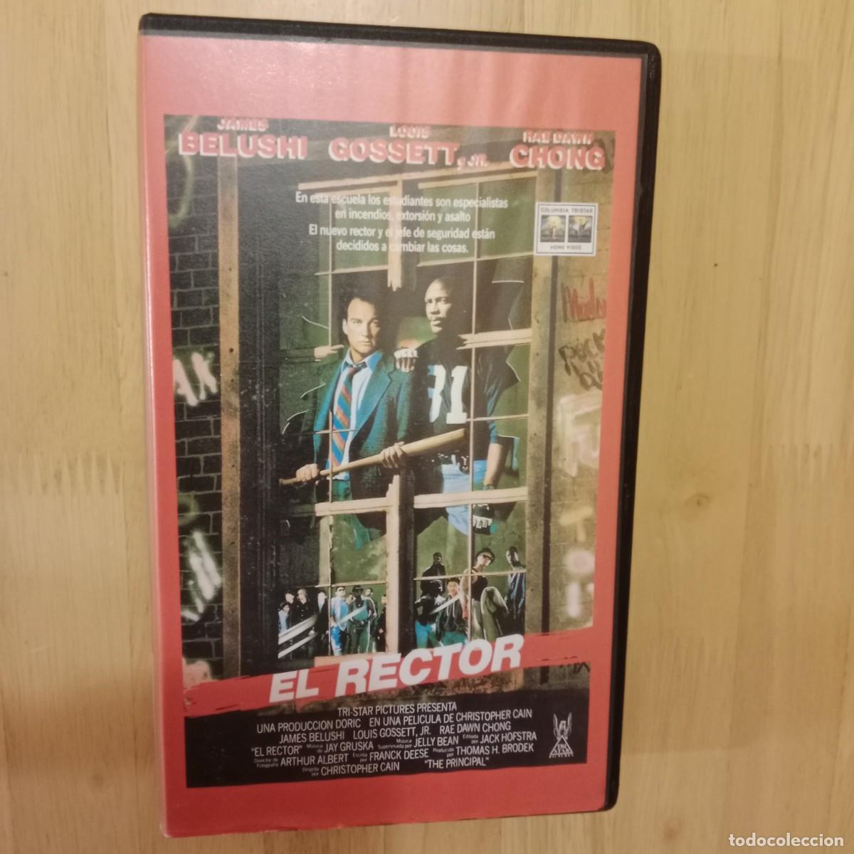 Cine: EL RECTOR - VHS - JAMES BELUSHI - TRISTAR PICTURES - A&Ntilde;O 1987.