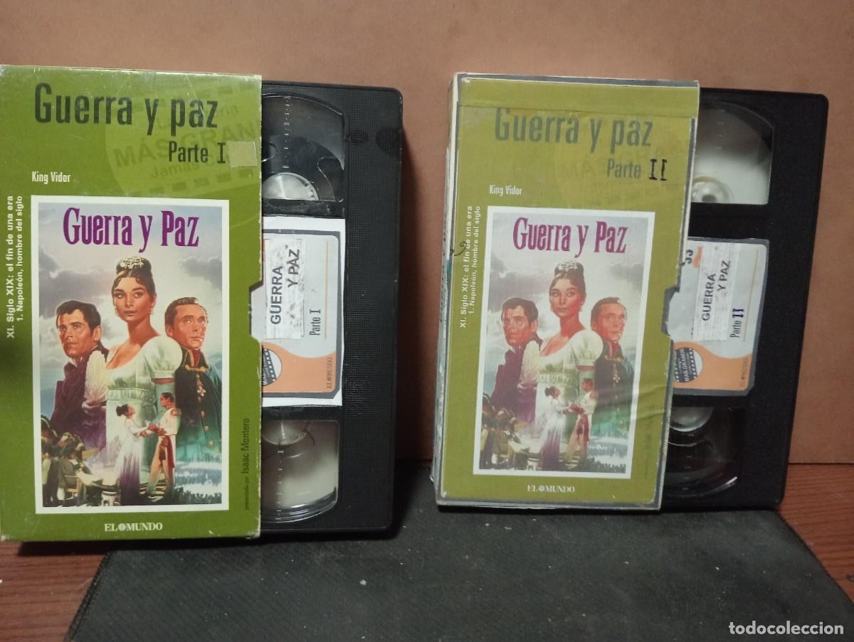 Cine: Pelicula vhs &rdquo; Guerra y Paz &rdquo; en dos partes