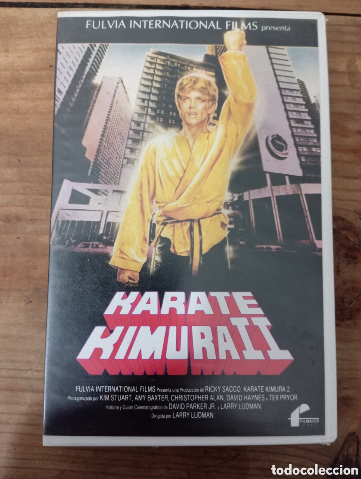 Cine: KARATE KIMURA 2 - VHS , 1988 EDICI&Oacute;N VIDEOCLUB