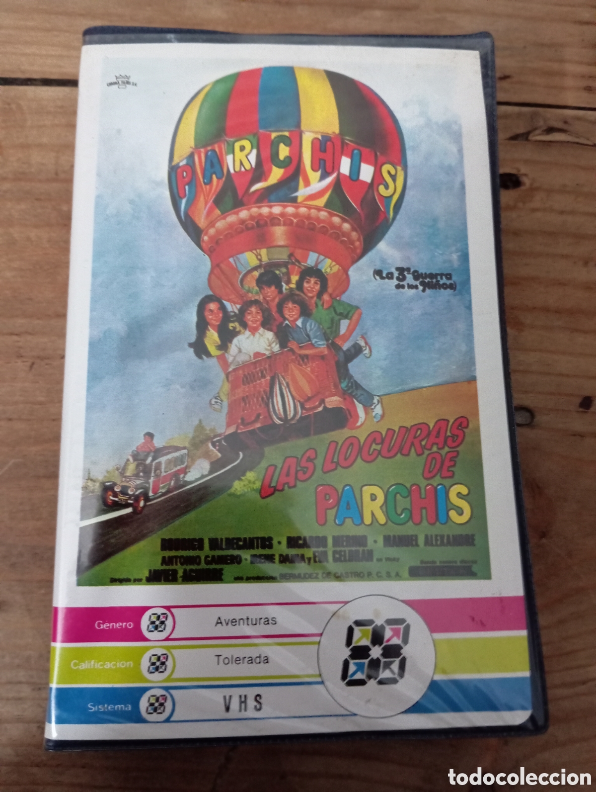 Cine: PARCHIS - LAS LOCURAS DE PARCHIS , 1983 / VHS EDICION VIDEOCLUB