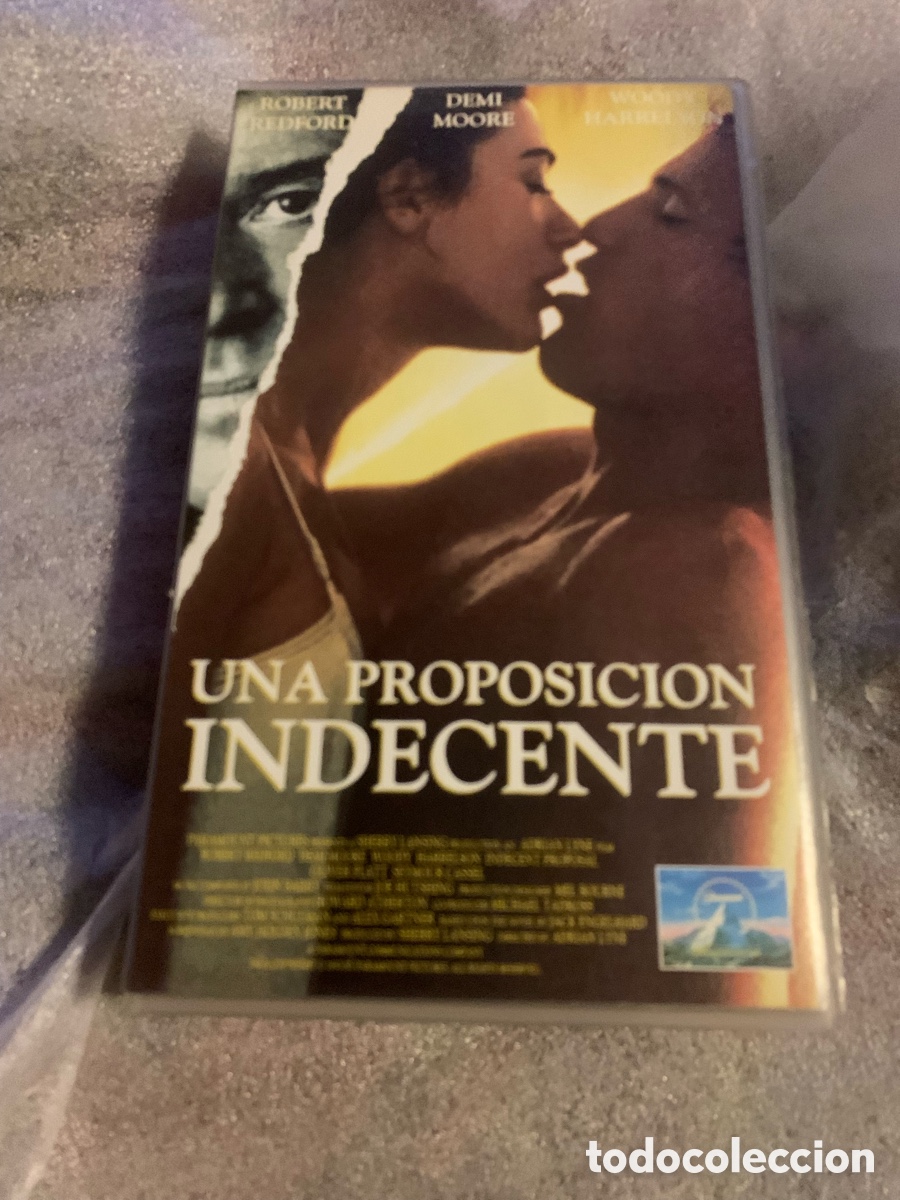 Cine: Una proposici&oacute;n indecente VER descripccion lote VHS