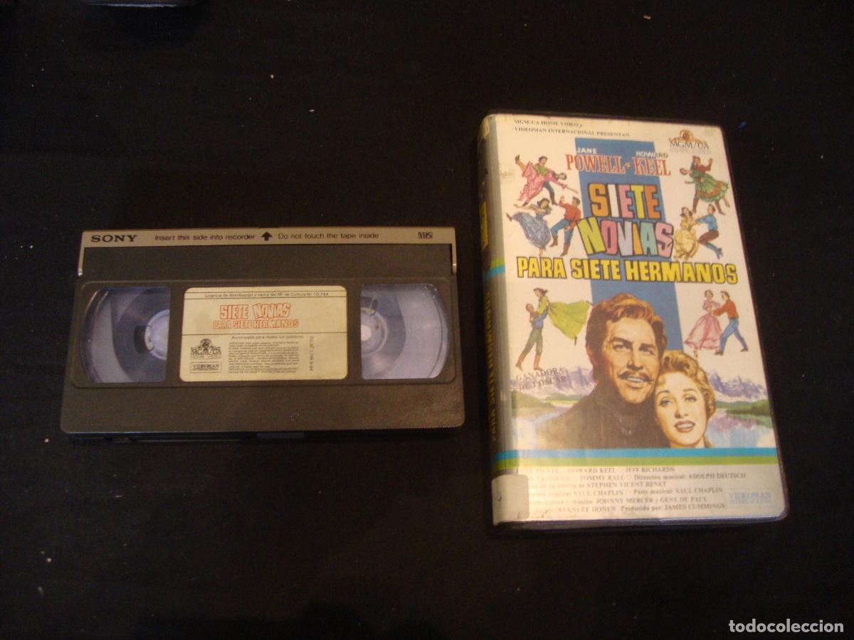 Cine: VIDEO VHS SIETE NOVIAS PARA SIETE HERMANOS