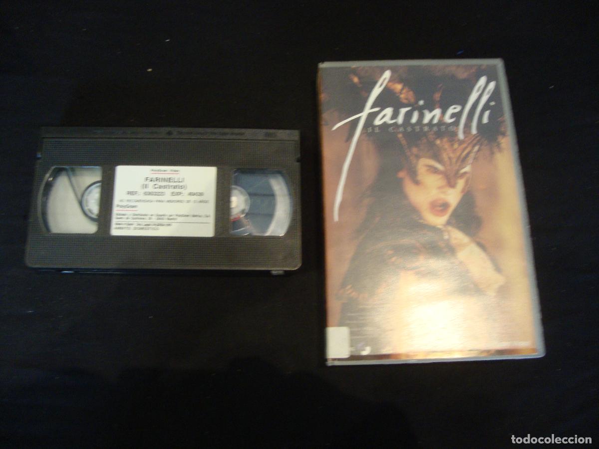Cine: VIDEO VHS FARINELLI IL CASTRATO