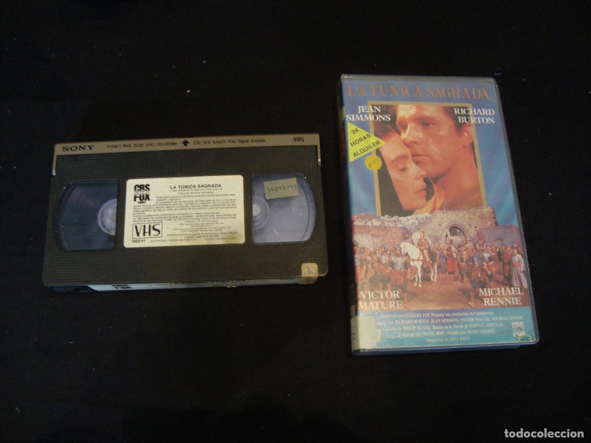 Cine: VIDEO VHS LA TUNICA SAGRADA
