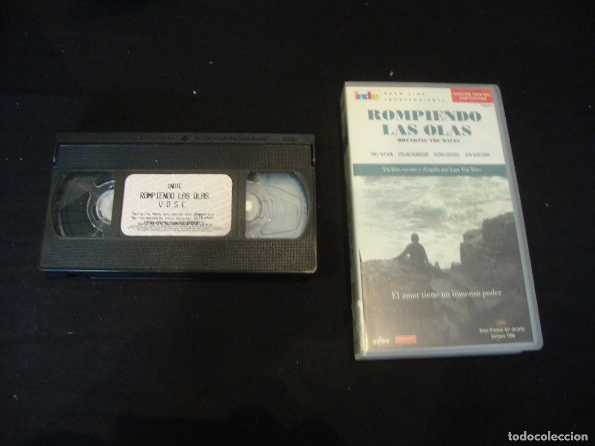 Cine: VIDEO VHS ROMPIENDO LAS OLAS