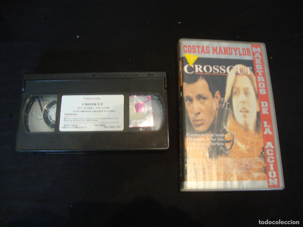 Cine: VIDEO VHS CROSS CUT MAESTROS DE LA ACCION