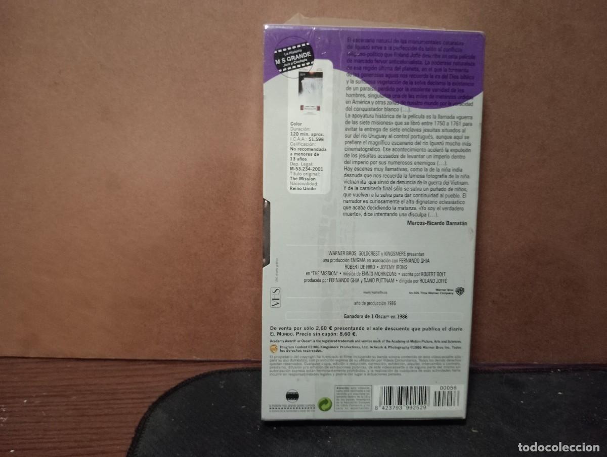 Cine: pelicula vhs &rdquo;La mision&rdquo; precintada - Foto 2