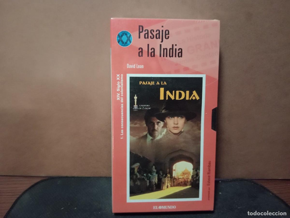 Cine: pelicula vhs &rdquo; Pasaje a la India &rdquo; precintada