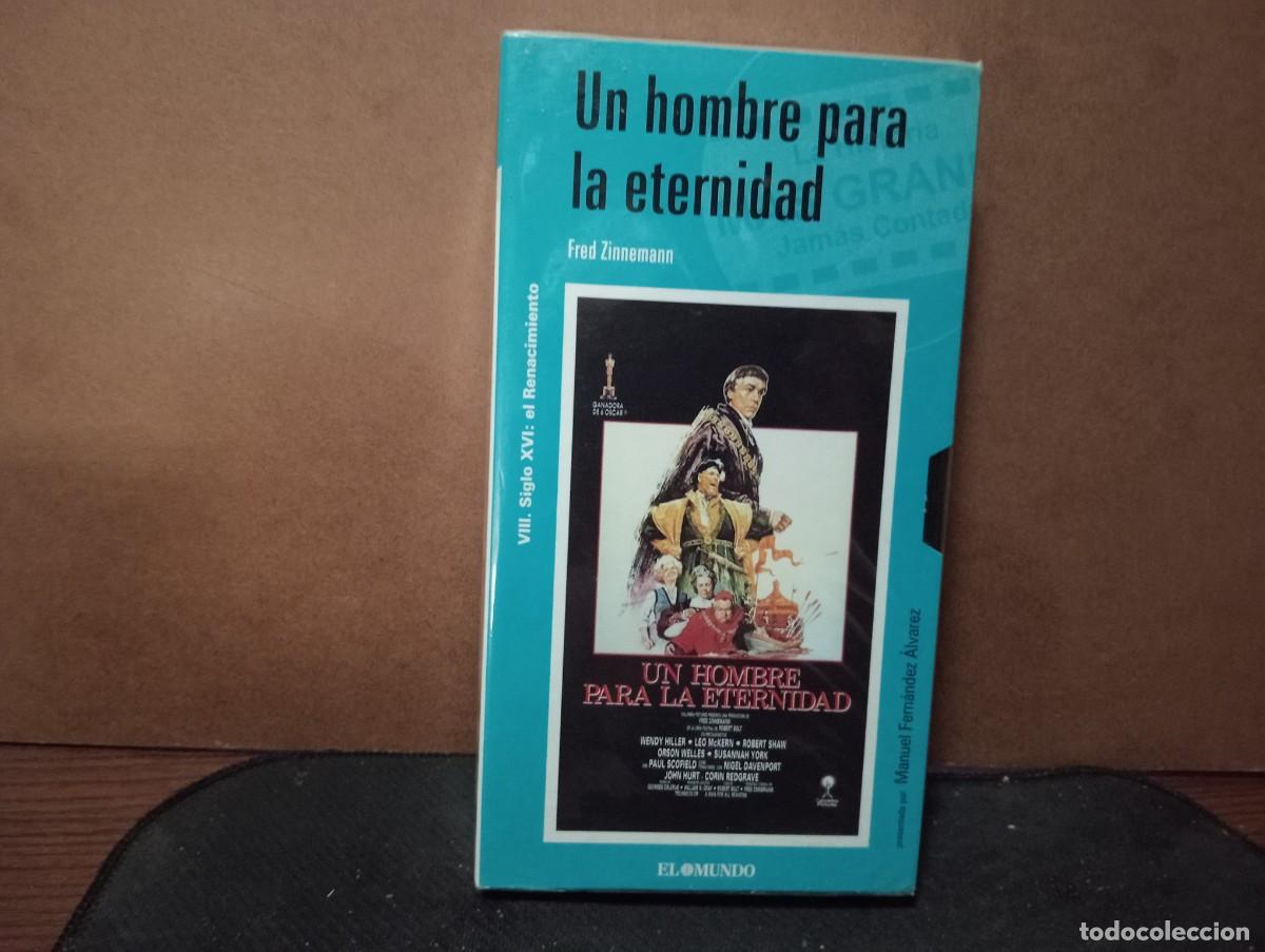 Cine: pelicula vhs &rdquo; U n hombre para la eternidad &rdquo; precintada