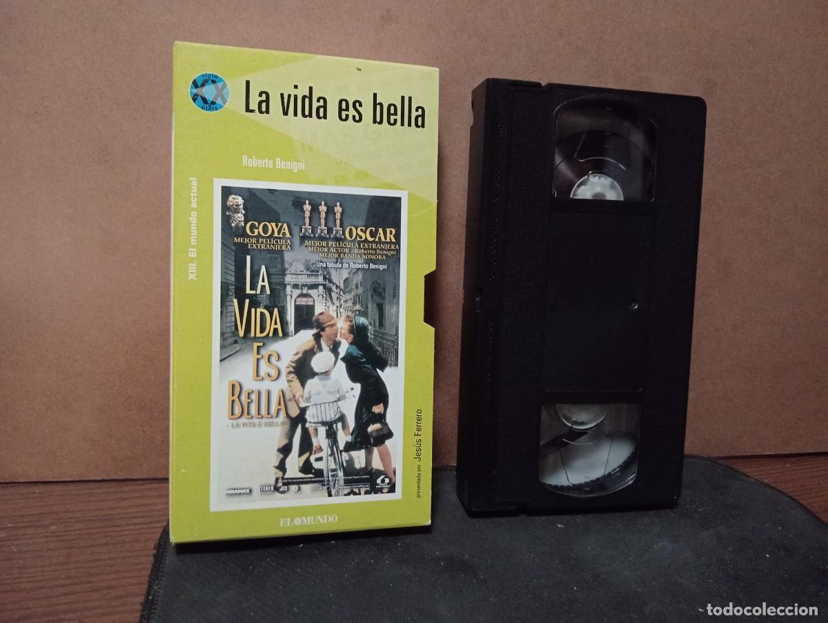 Cine: pelicula vhs &rdquo; La vida es bella&rdquo; como nueva