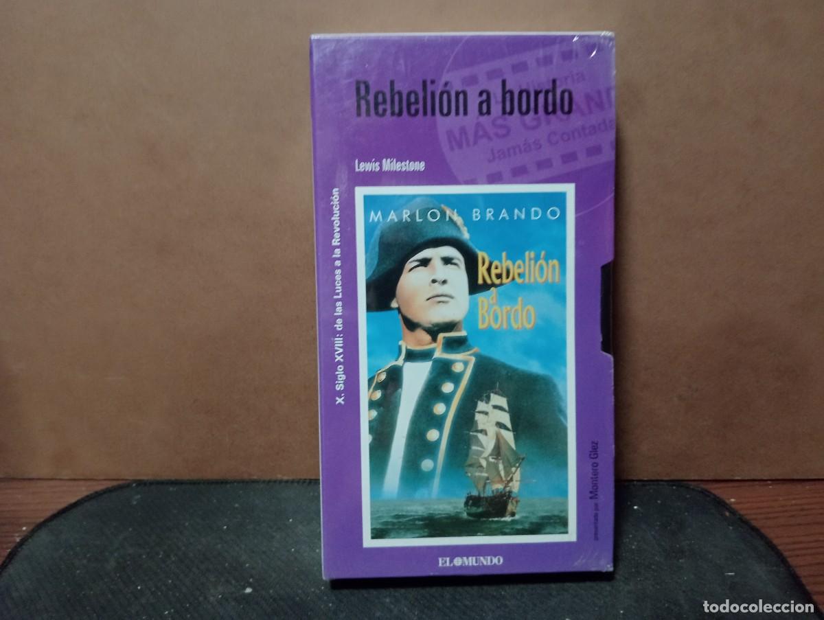Cine: pelicula vhs &rdquo;Rebelion a bordo &rdquo; precintada