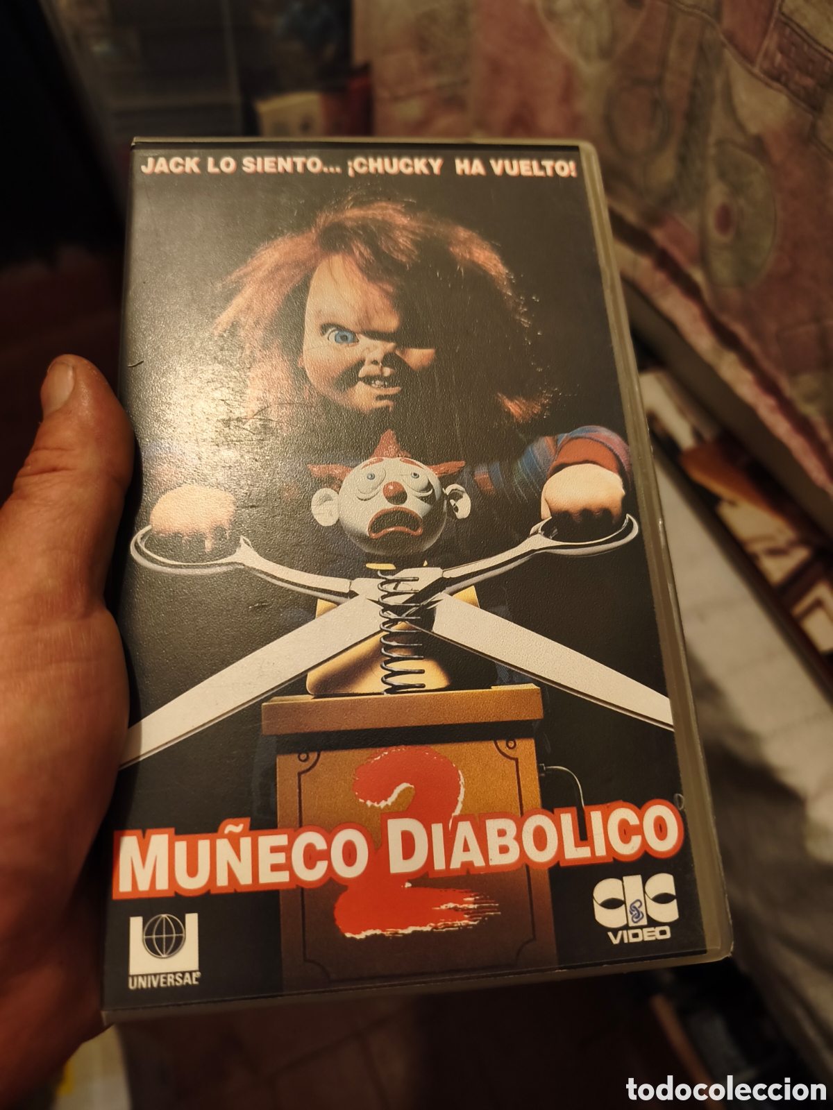 Cine: Mu&ntilde;eco diabolico 2 vhs