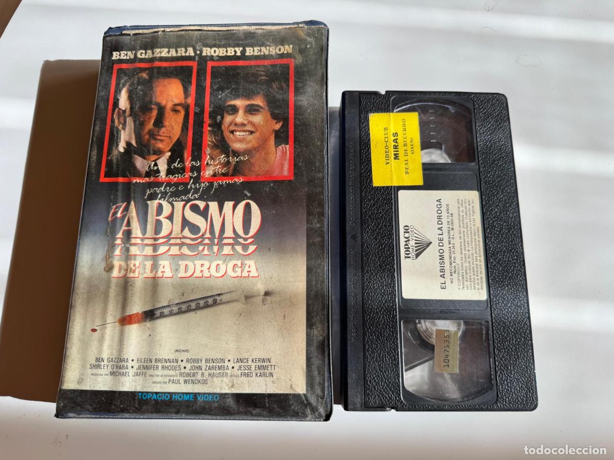 Cine: PELICULA VHS EL ABISMO DE LA DROGA A&Ntilde;O 1988