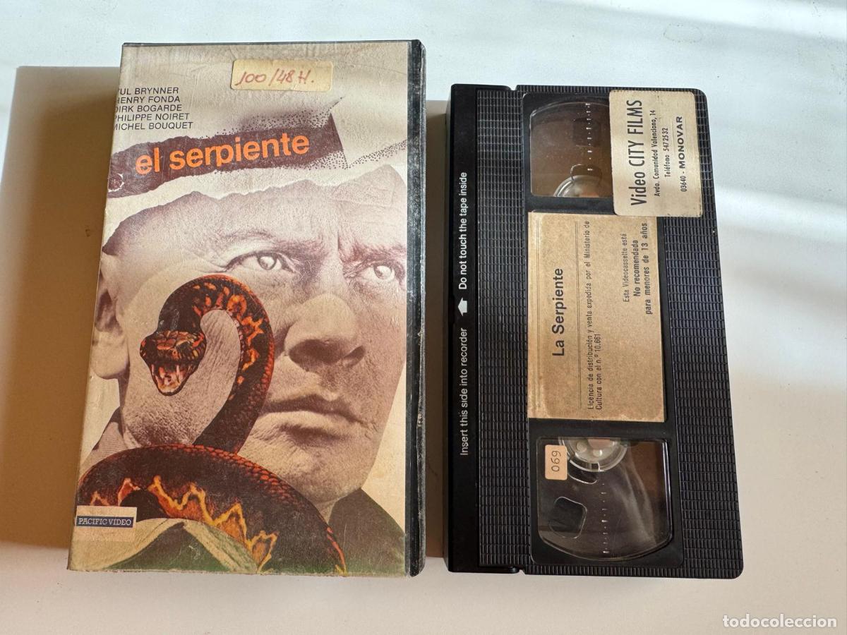 Cine: PELICULA VHS EL SERPIENTE A&Ntilde;O 1984