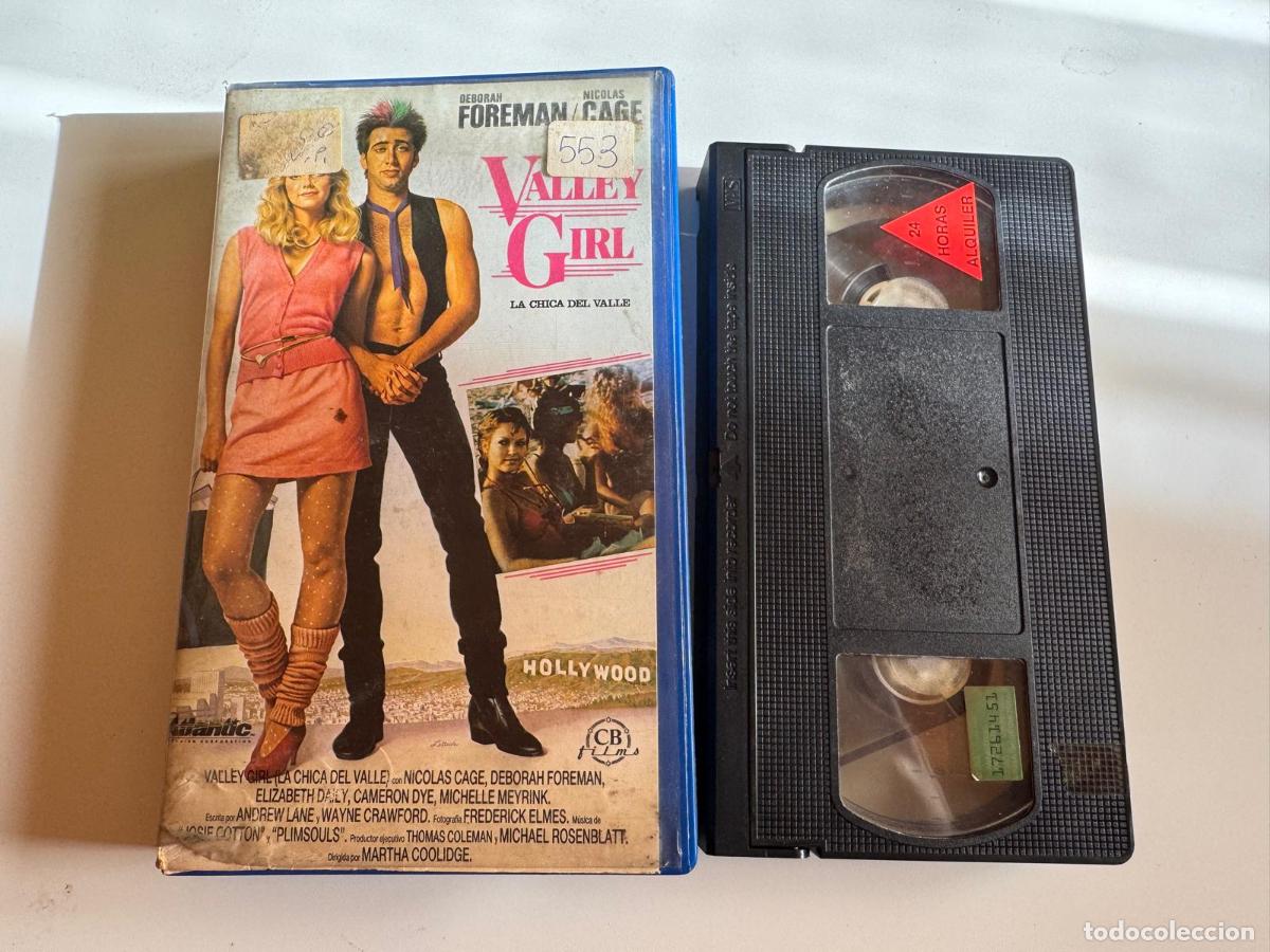 Cine: PELICULA VHS VALLEY GIRL LA CHICA DEL VALLE A&Ntilde;O 1987