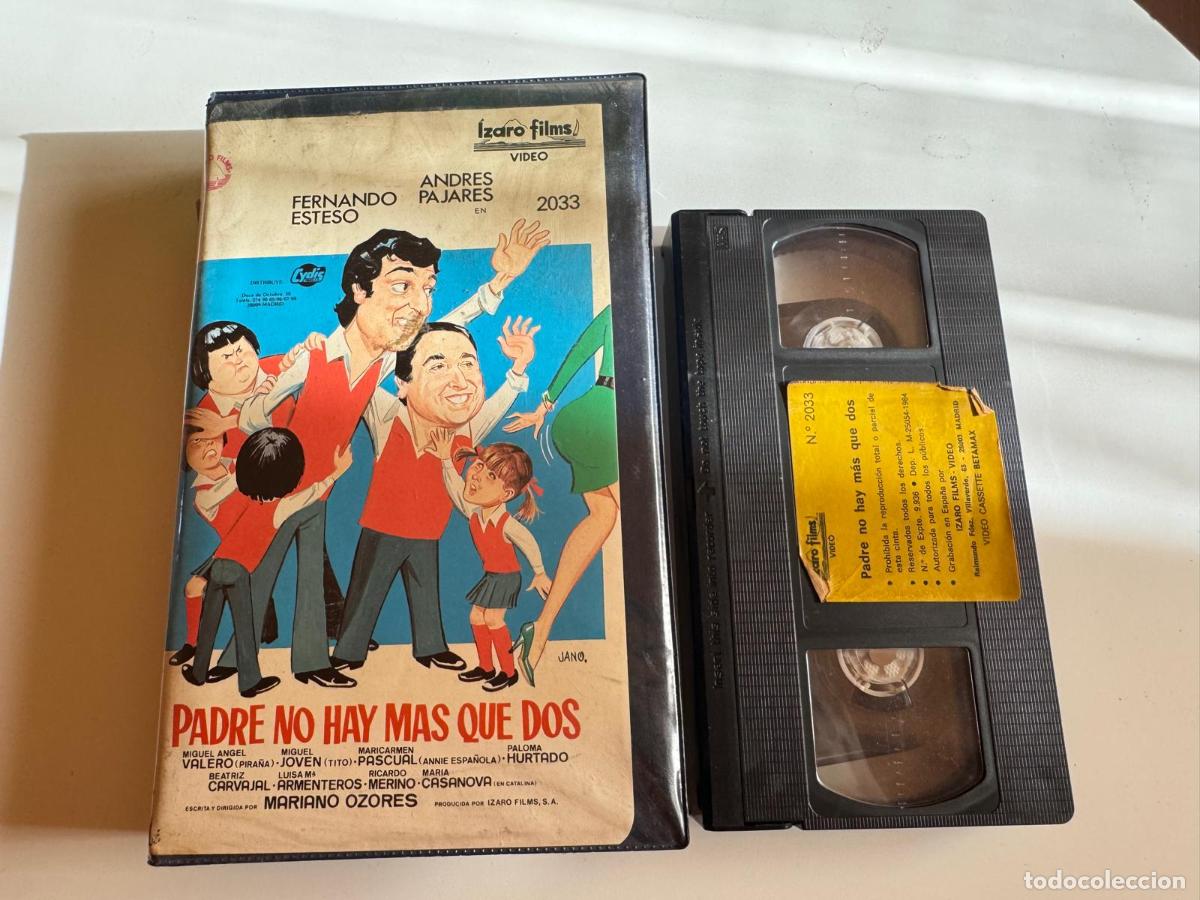 Cine: PELICULA VHS PADRE NO HAY MAS QUE DOS A&Ntilde;O 1984