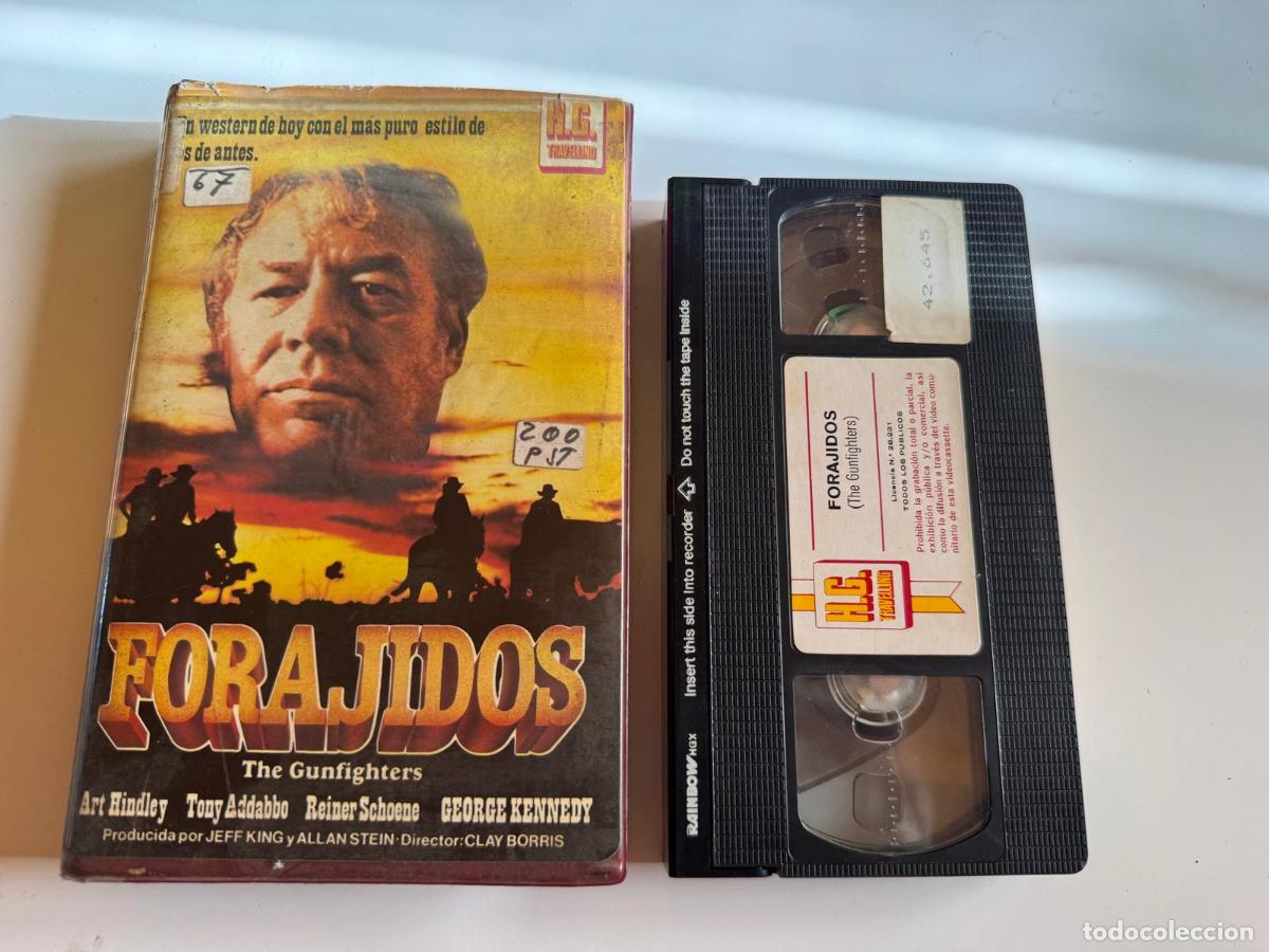 Cine: PELICULA VHS FORAJIDOS A&Ntilde;O 1987