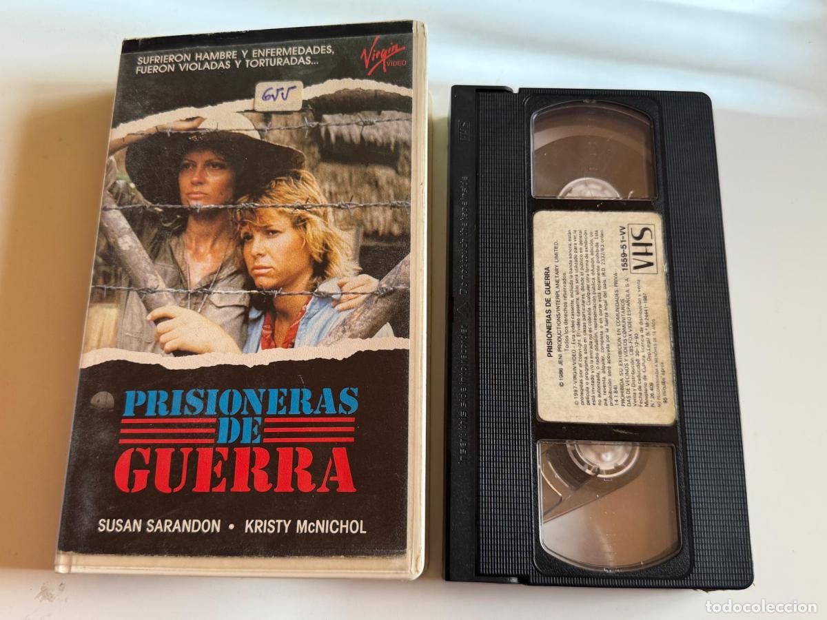 Cine: PELICULA VHS PRISIONERAS DE GUERRA A&Ntilde;O 1987
