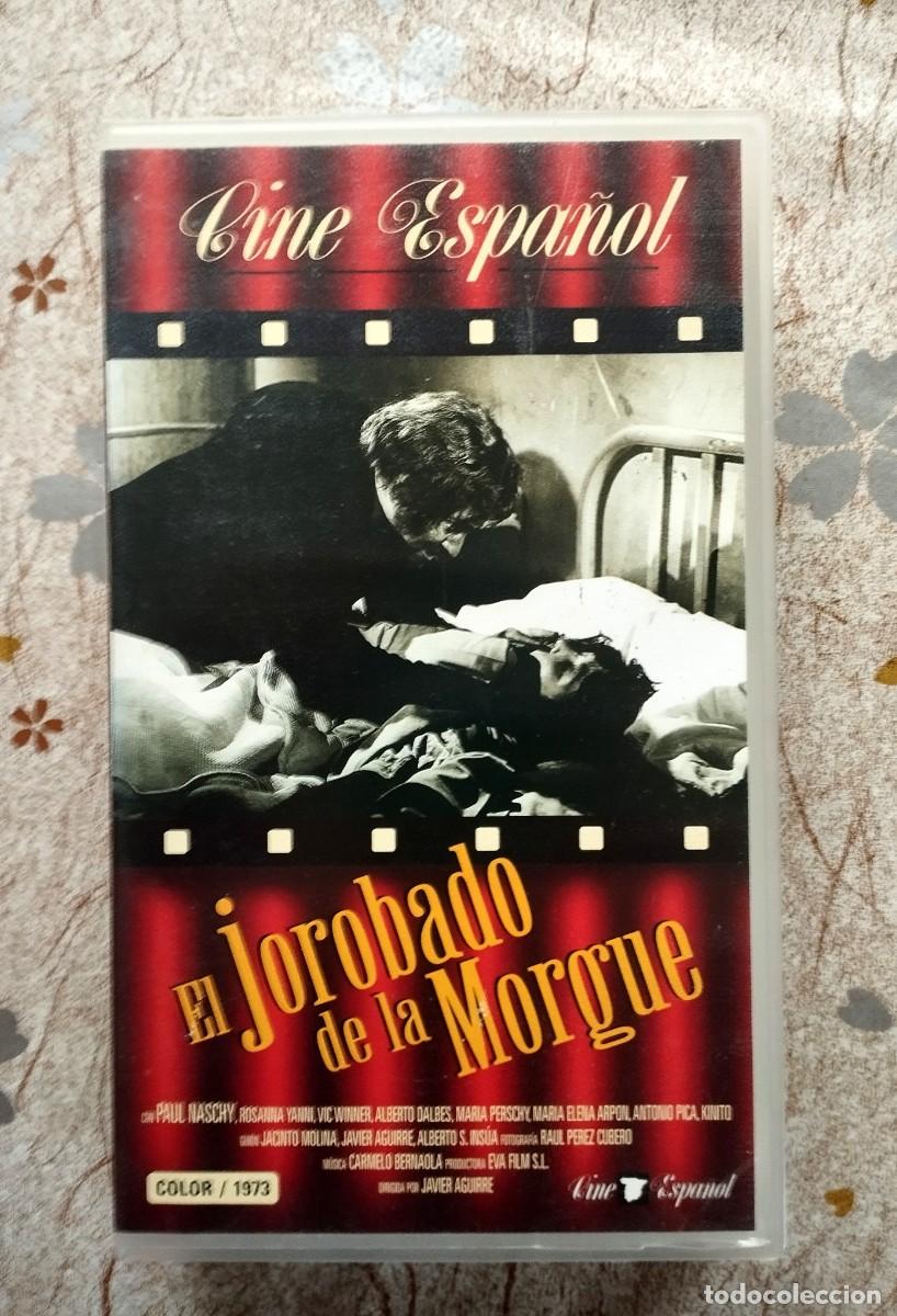 Cine: Pelicula VHS EL JOROBADO DE LA MORGUE / PAUL NASCHY / CINE DE CULTO / NO VIDEOCLUB