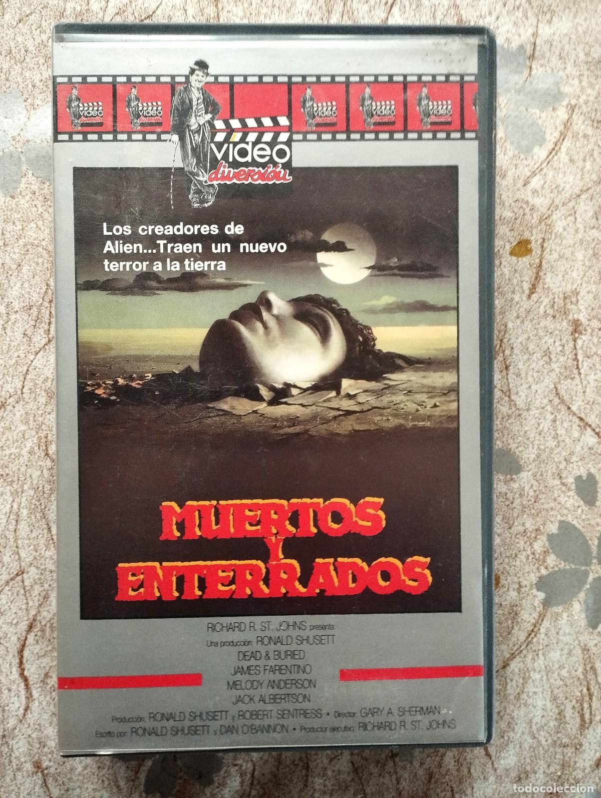 Cine: Pelicula VHS MUERTOS Y ENTERRADOS / CINE DE TERROR / CINE GORE / CINE DE CULTO