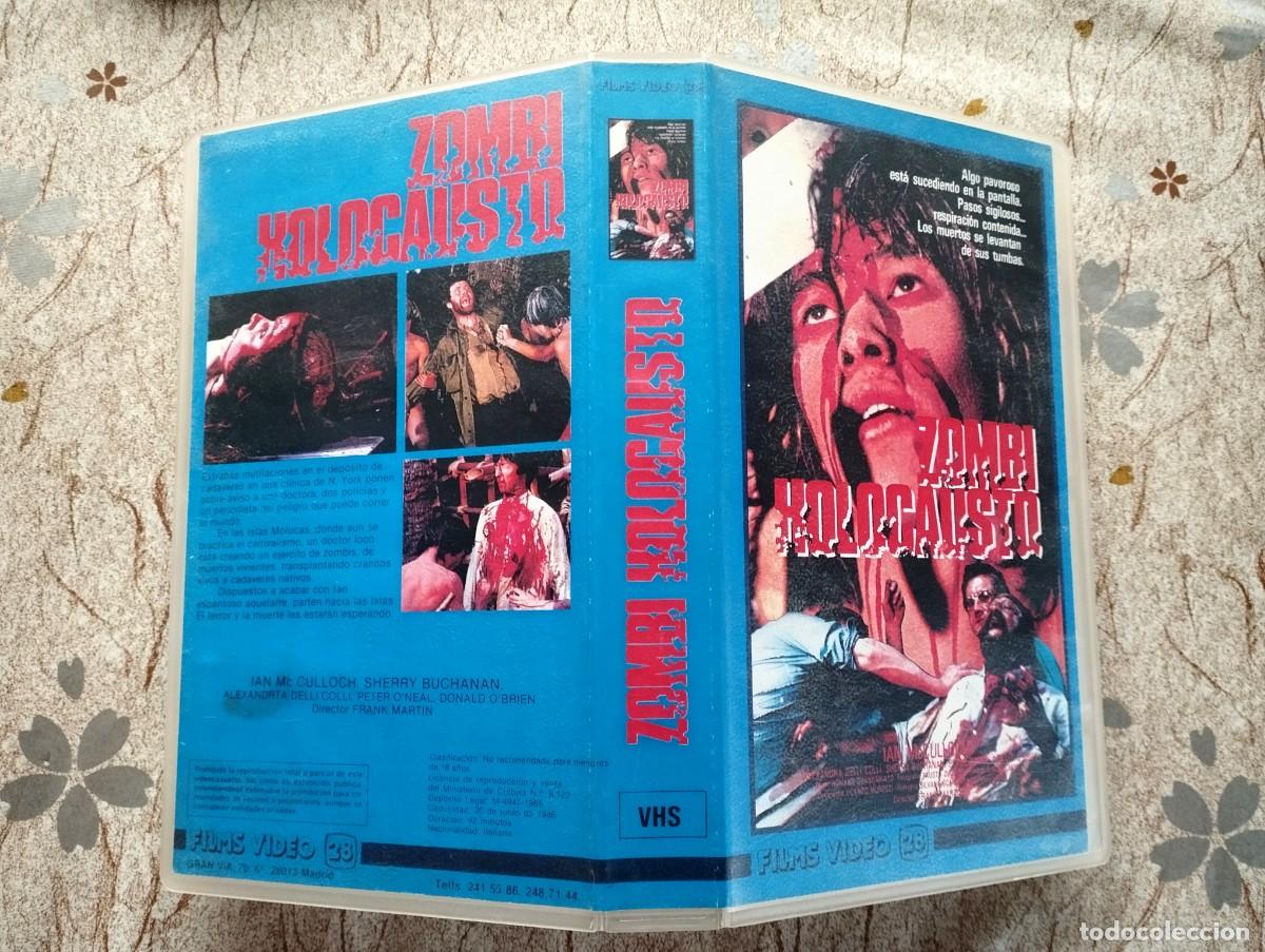 Cine: Pelicula VHS ZOMBI HOLOCAUSTO / CINE DE TERROR / CINE GORE / CINE DE CULTO / SLASHER /