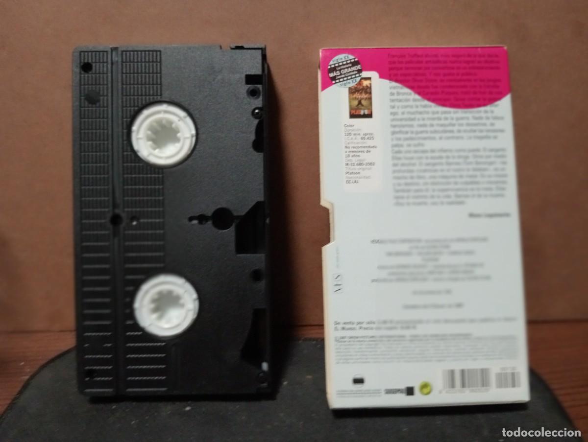 Cine: pelicula vhs &rdquo; Platoon &rdquo; como nueva - Foto 2