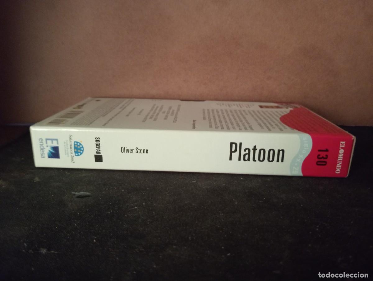Cine: pelicula vhs &rdquo; Platoon &rdquo; como nueva - Foto 3